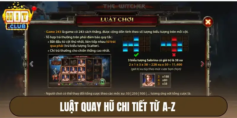 Tất Tần Tật Về Tựa Game The Witcher Hitclub Hot Nhất 2026 3 Luật quay hũ chi tiết từ A-Z