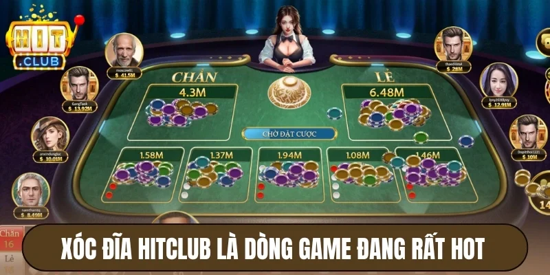 Xóc Đĩa Hitclub - Đoán Màu Sắc Quân Vị, Nhận Thưởng Cực Cao 2 Xóc đĩa Hitclub là dòng game đang rất hot